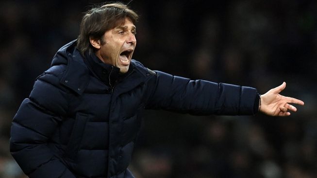Manajer Tottenham Hotspur, Antonio Conte. [GLYN KIRK / IKIMAGES / AFP]