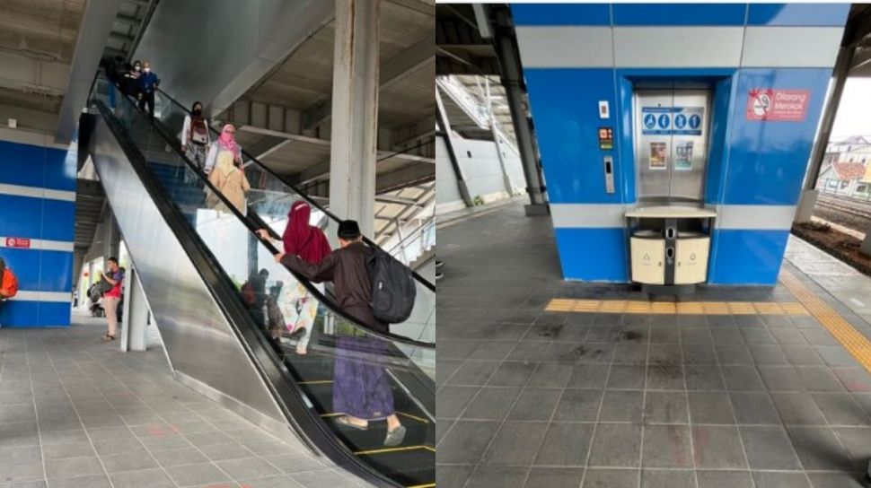 Eskalator dan Lift Stasiun Kranji Mati Berbulan-Bulan, Warga Protes di Twitter: Cuma Dijadiin Pajangan