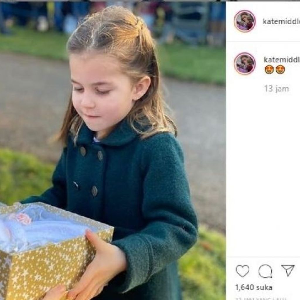 Potret Terbaru Putri Charlotte, Nasi Padang Rp 100 Ribu Sebaskom