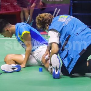 Momen Dramatis Yeremia Rambitan Paksa Bermain Meski Cedera di Indonesia Open 2022
